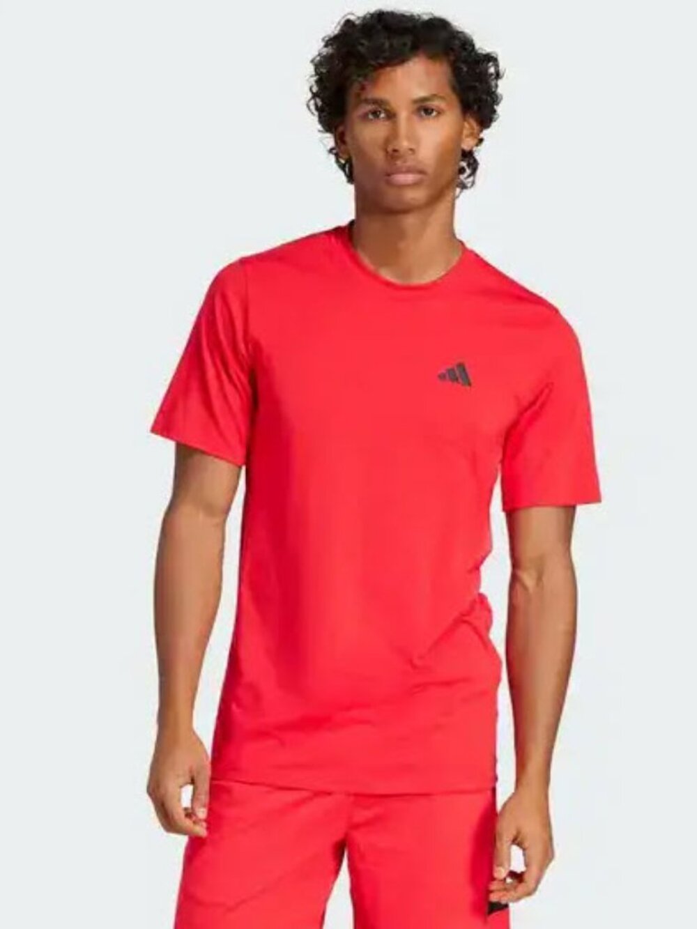 adidas Alphaskin Short-Sleeve Athletic Jersey, Ruby Red, size L, NWT - Picture 9 of 9